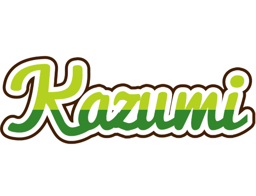 Kazumi golfing logo