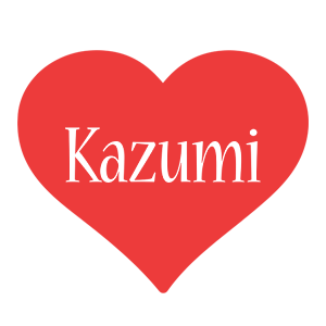 Kazumi love logo