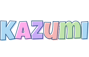 Kazumi pastel logo