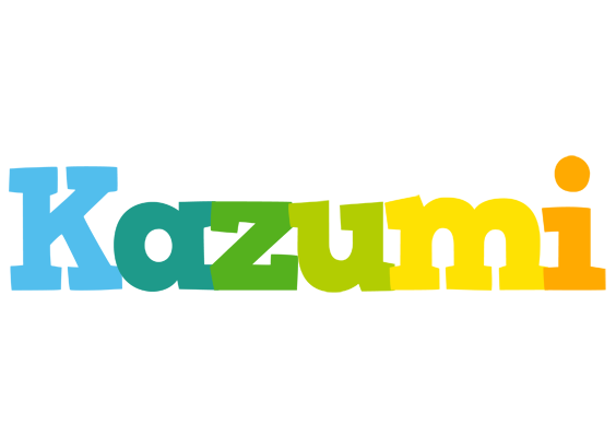 Kazumi rainbows logo