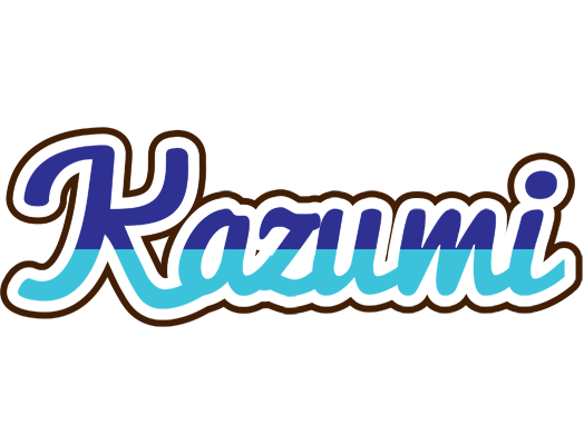 Kazumi raining logo