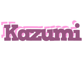 Kazumi relaxing logo