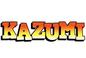 Kazumi sunset logo