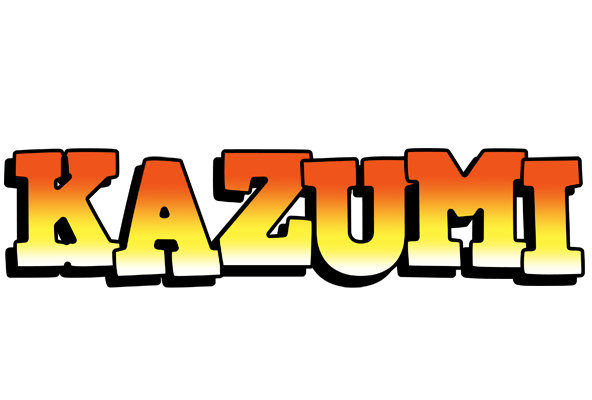 Kazumi sunset logo