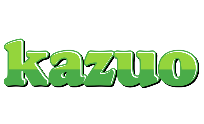 Kazuo apple logo