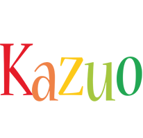 Kazuo birthday logo