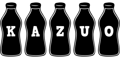 Kazuo bottle logo