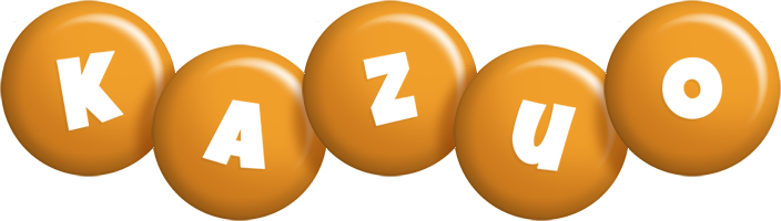 Kazuo candy-orange logo