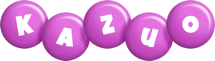 Kazuo candy-purple logo