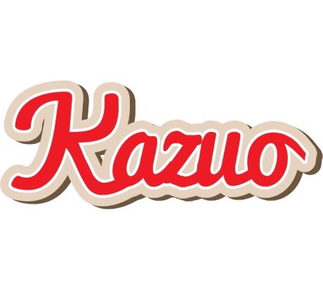 Kazuo chocolate logo