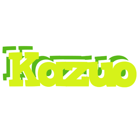 Kazuo citrus logo