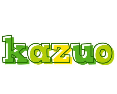Kazuo juice logo