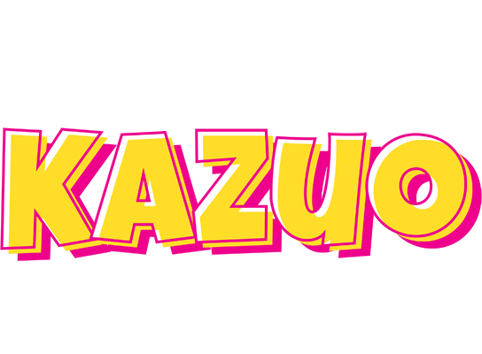 Kazuo kaboom logo