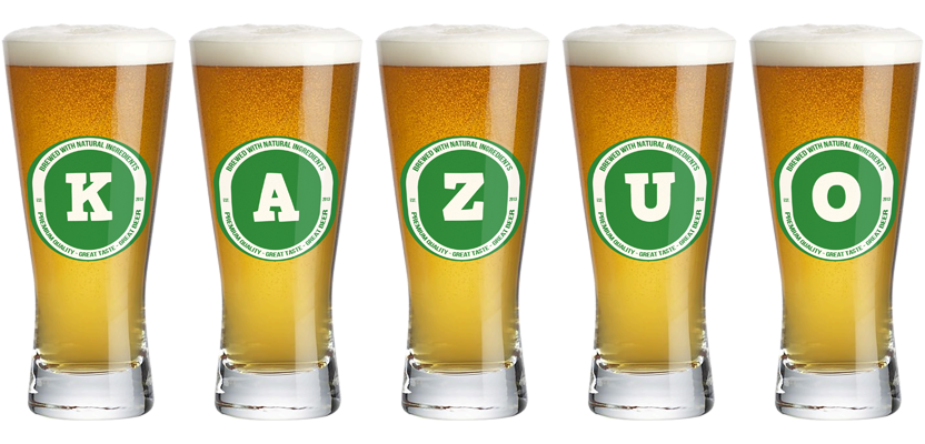 Kazuo lager logo