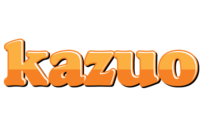 Kazuo orange logo