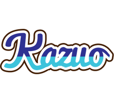 Kazuo raining logo