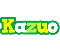 Kazuo soccer logo