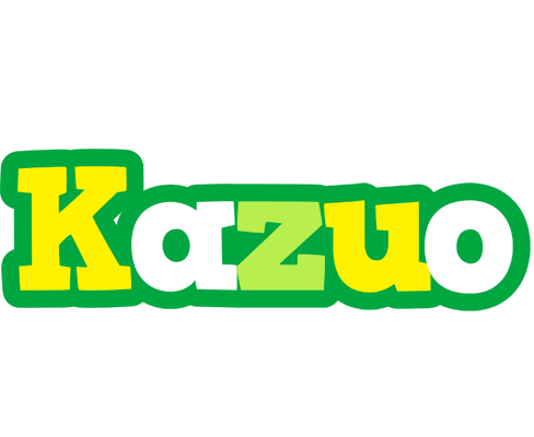 Kazuo soccer logo