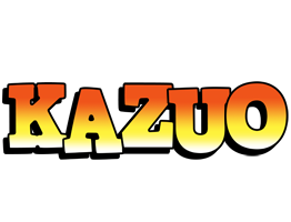 Kazuo sunset logo