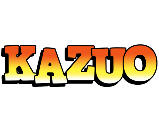 Kazuo sunset logo