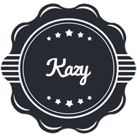 Kazy badge logo