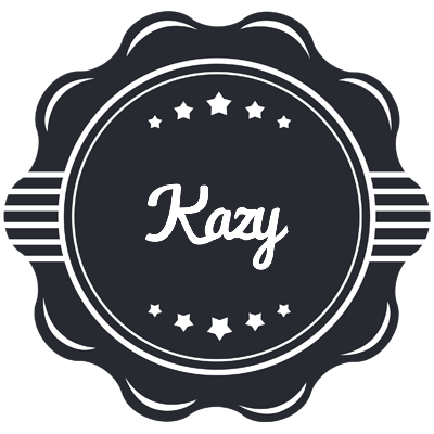 Kazy badge logo