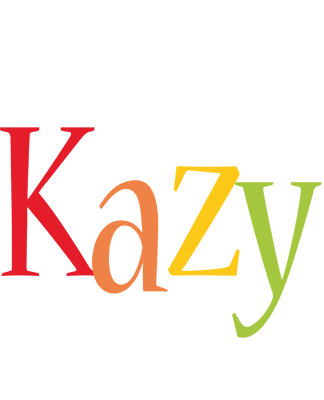 Kazy birthday logo