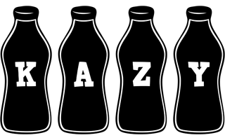 Kazy bottle logo