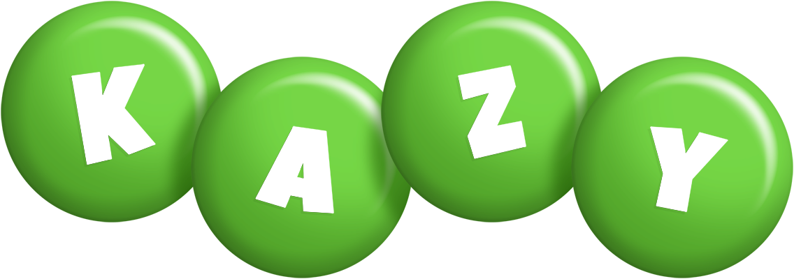 Kazy candy-green logo