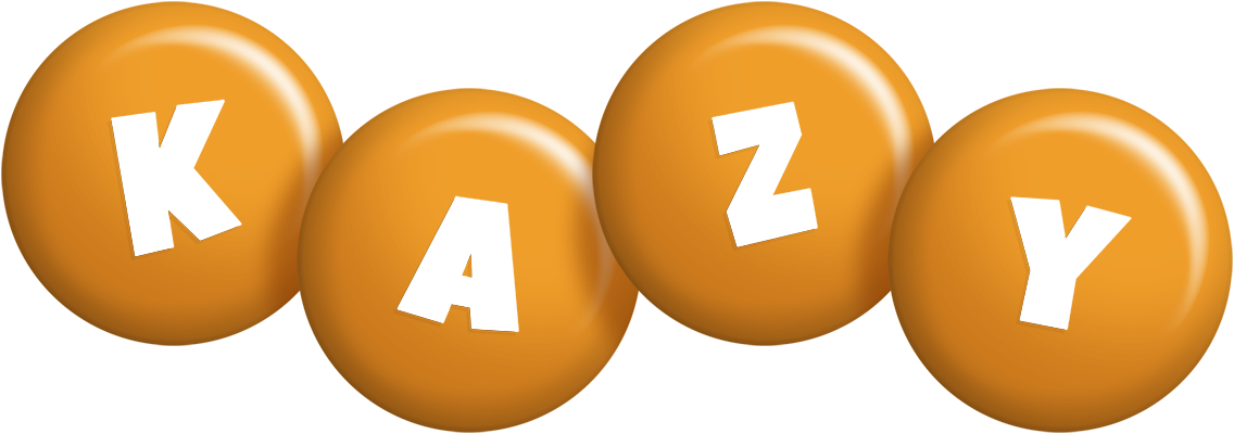Kazy candy-orange logo