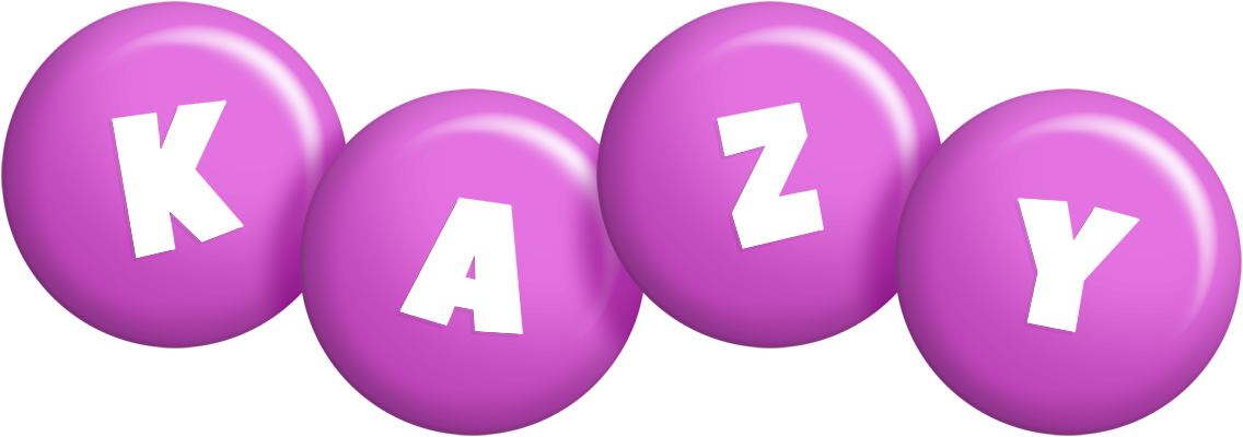 Kazy candy-purple logo