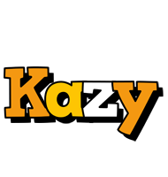 Kazy cartoon logo