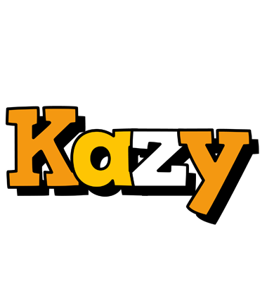 Kazy cartoon logo