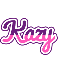 Kazy cheerful logo