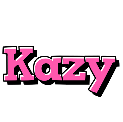 Kazy girlish logo