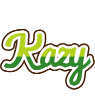 Kazy golfing logo