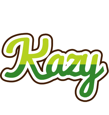 Kazy golfing logo