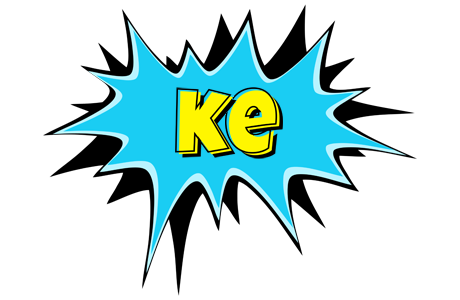 Ke amazing logo