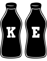 Ke bottle logo