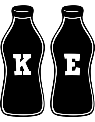 Ke bottle logo