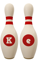 Ke bowling-pin logo