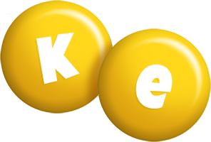 Ke candy-yellow logo