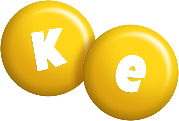 Ke candy-yellow logo