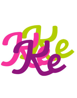 Ke flowers logo