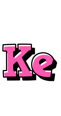 Ke girlish logo
