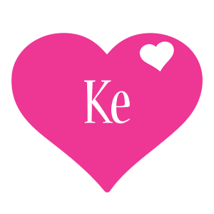 Ke love-heart logo