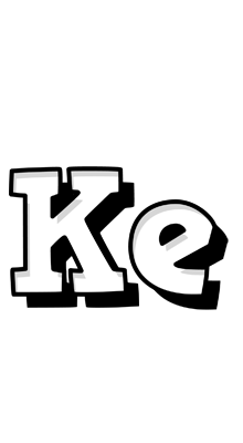 Ke snowing logo