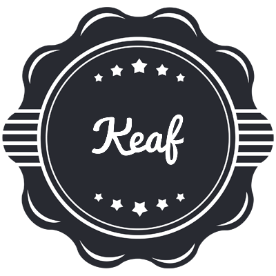 Keaf badge logo