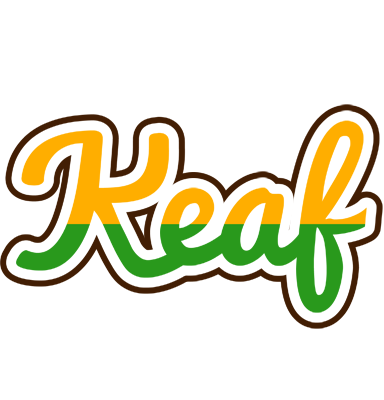 Keaf banana logo