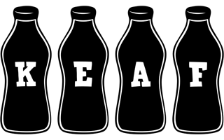 Keaf bottle logo